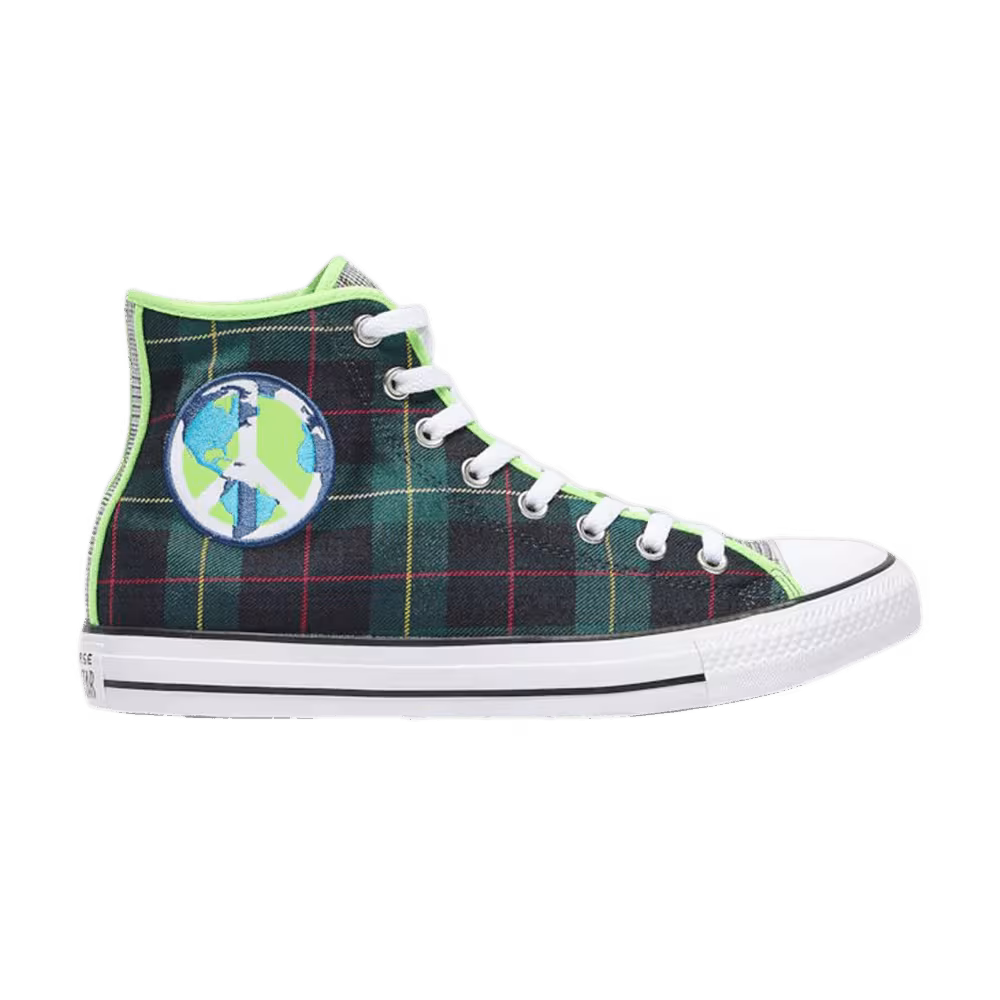 Converse Chuck Taylor All Star High World Peace - Green Red