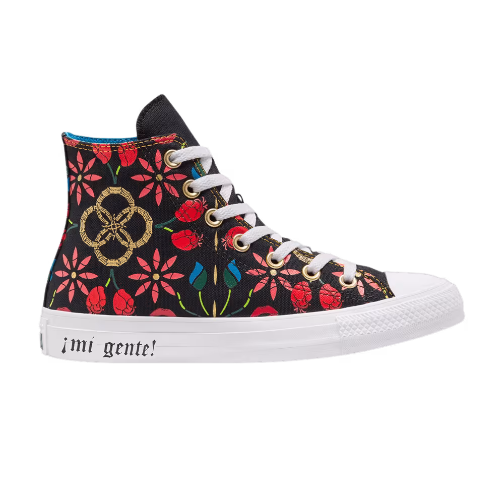 Converse Chuck Taylor All Star High Mi Gente Capsule - Floral Otomi Print