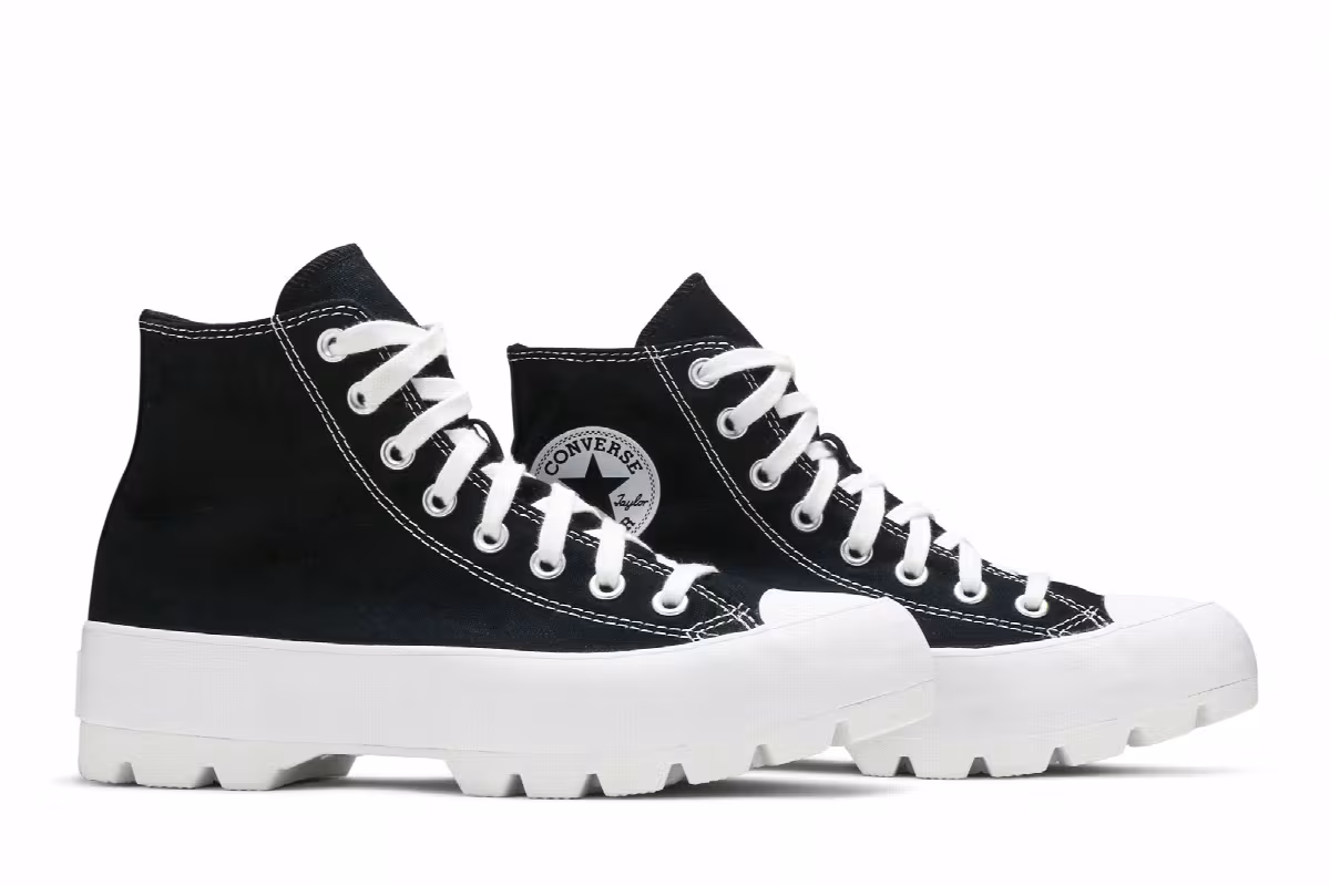 Converse Women's Chuck Taylor All Star High Lugged Black, view 9