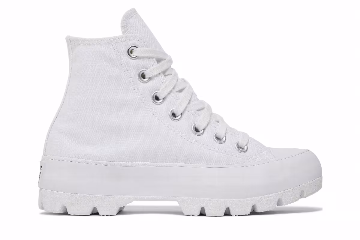 Converse Women's Chuck Taylor All Star High Lugged White, view 2