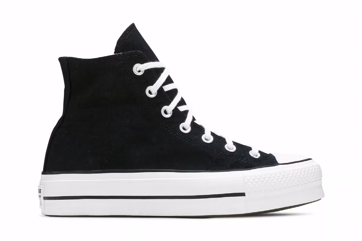 Converse Women's Chuck Taylor All Star Platform High Black, view 2