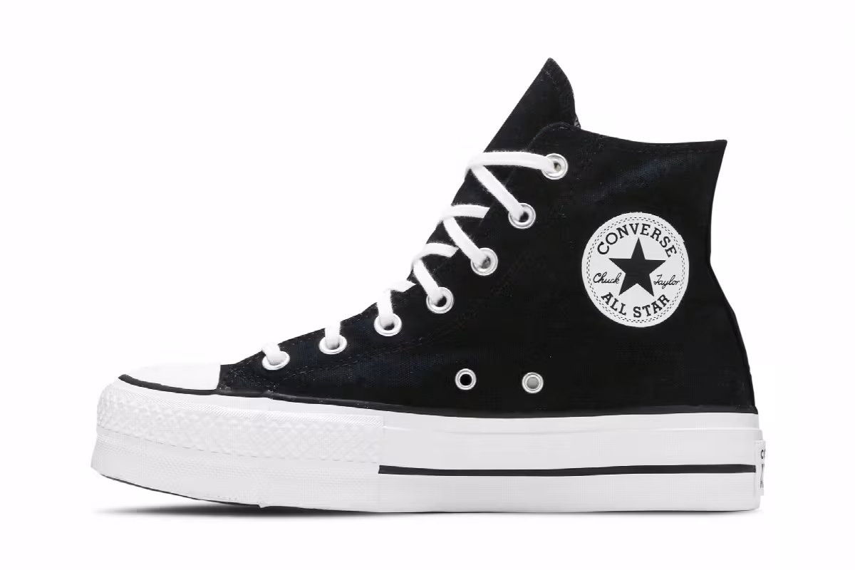 Converse Women's Chuck Taylor All Star Platform High Black, view 4