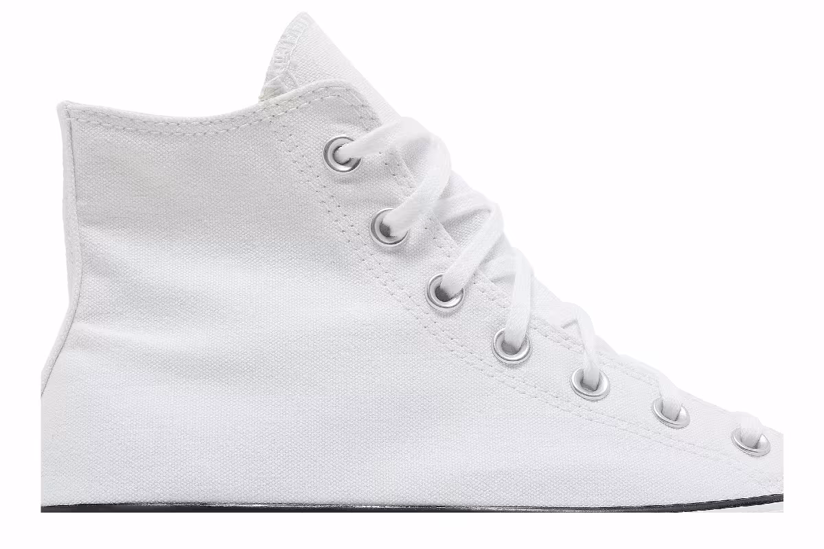 Converse Chuck Taylor All Star Platform High White, view 3