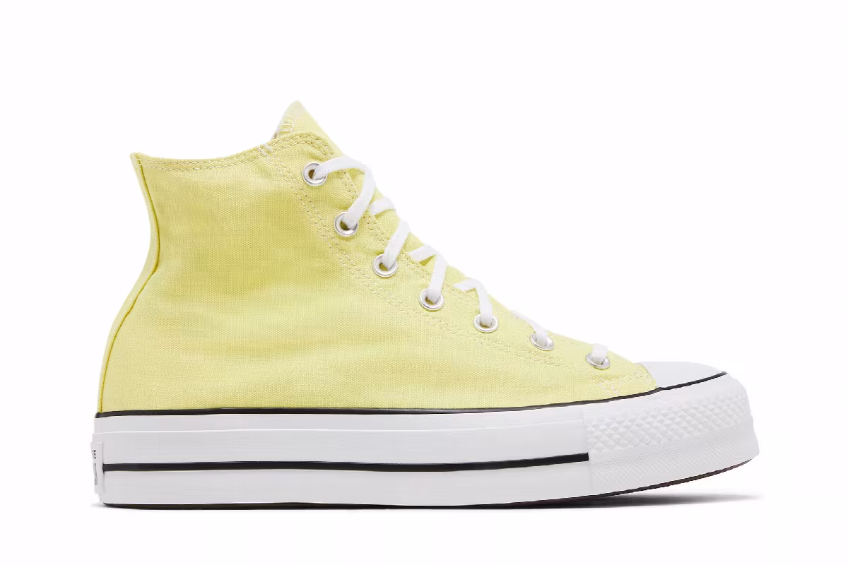 Converse Women's Chuck Taylor All Star Platform High Light Citron, view 2