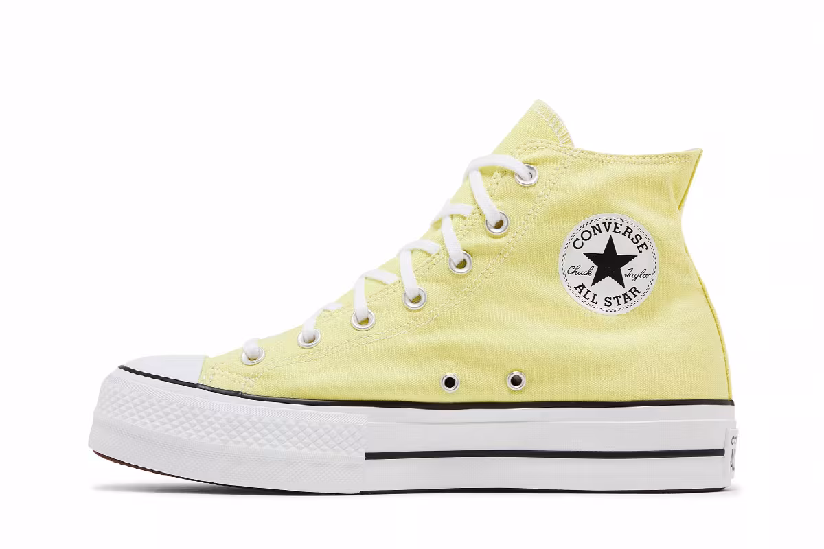 Converse Women's Chuck Taylor All Star Platform High Light Citron, view 4