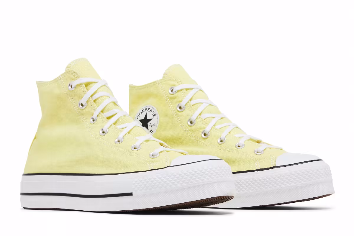 Converse Women's Chuck Taylor All Star Platform High Light Citron, view 9