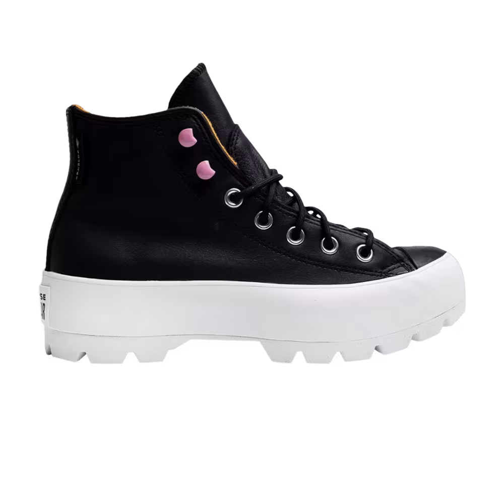 Converse Women's Chuck Taylor All Star Lugged Winter High GTX Black Saffron Yellow