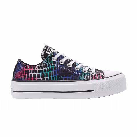 Converse Wmns Chuck Taylor All Star Platform Low 'Digital Daze - Crocodile Scales'