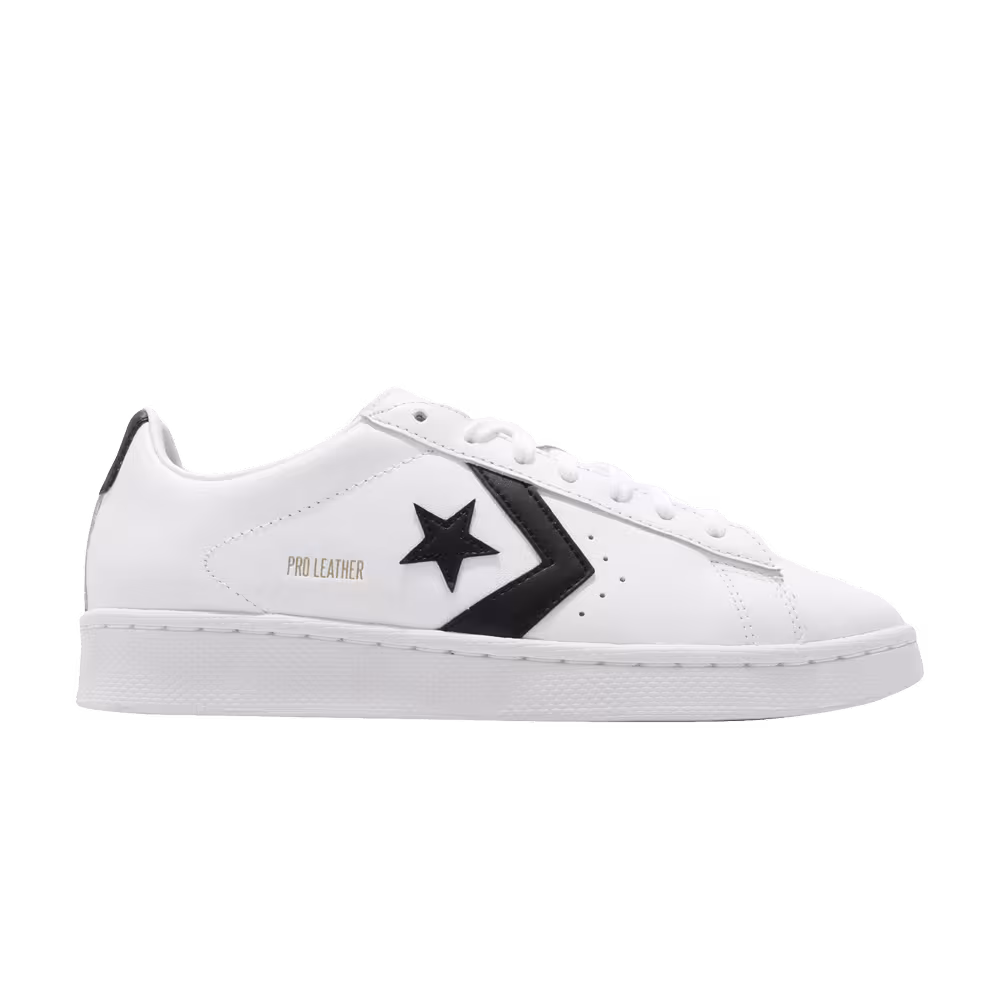 Converse Pro Leather Ox White Black