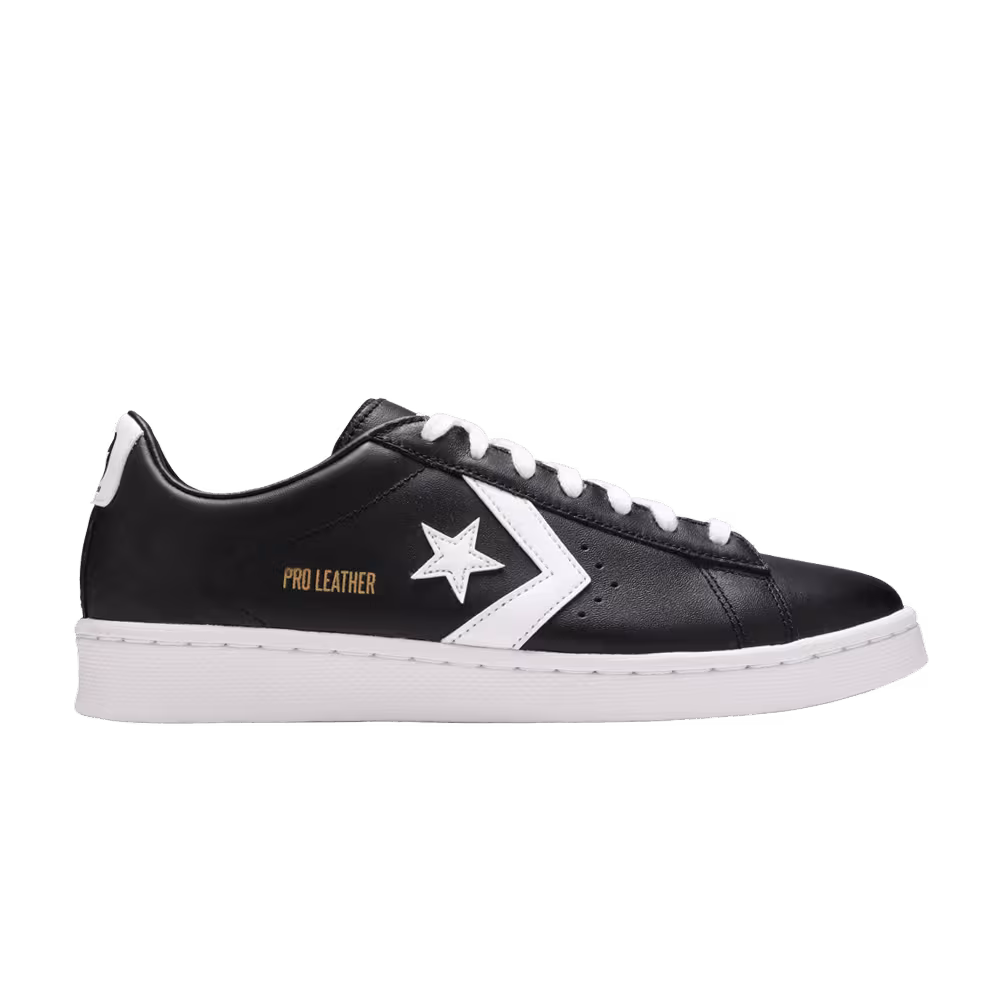 Converse Pro Leather Low Black White