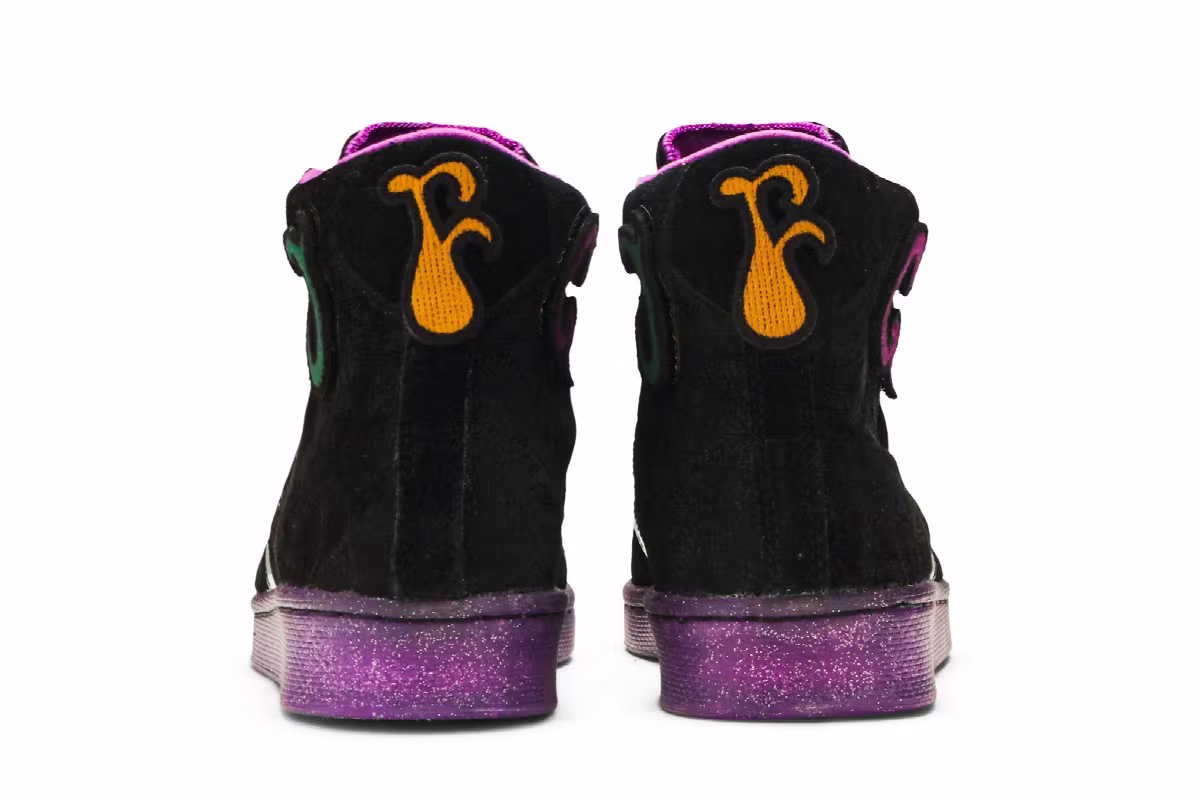 Joe Freshgoods x Converse Pro Leather High Black Purple, view 7