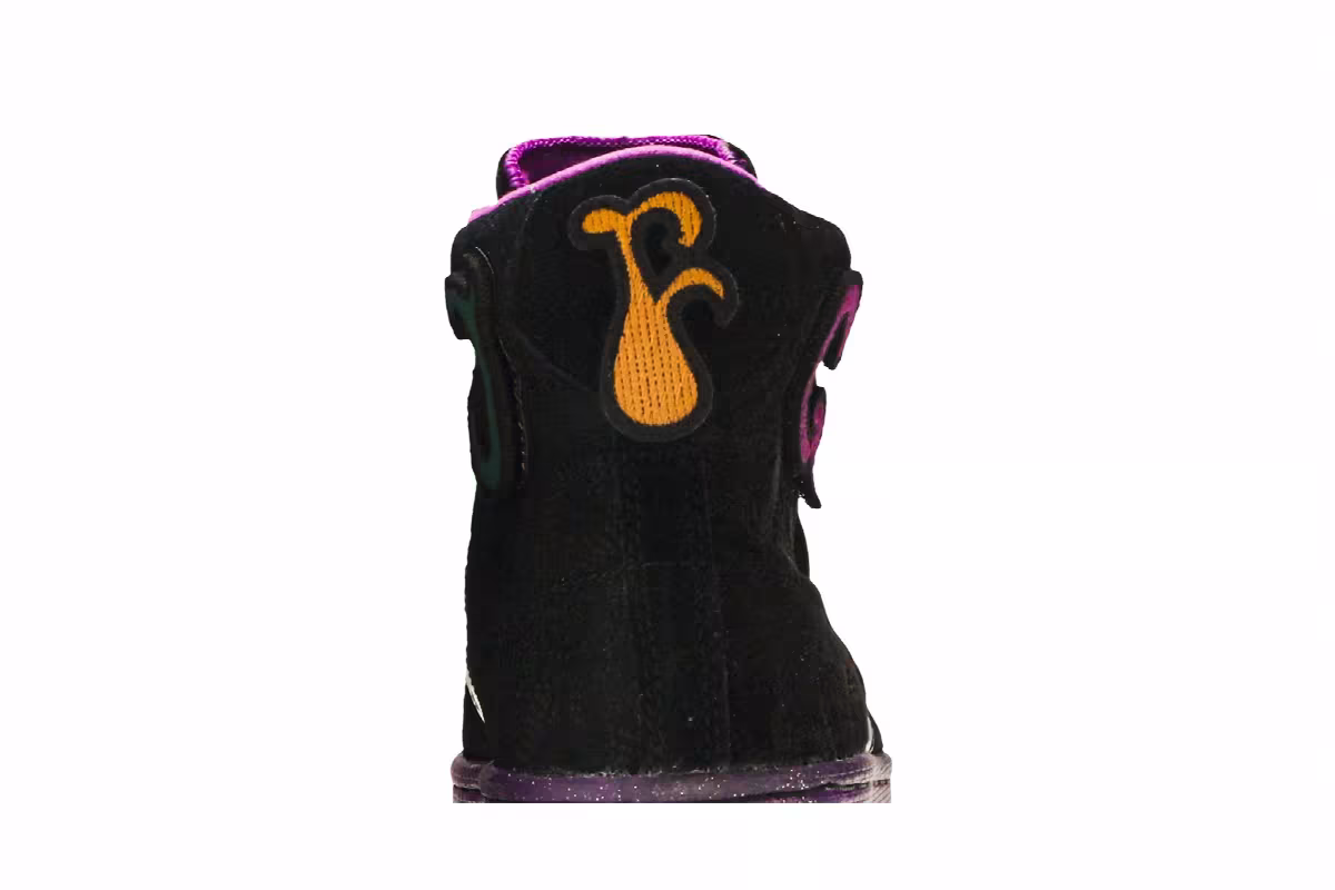 Joe Freshgoods x Converse Pro Leather High Black Purple, view 8