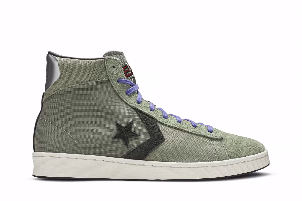Converse Pro Leather Mid Black History Month, view 2