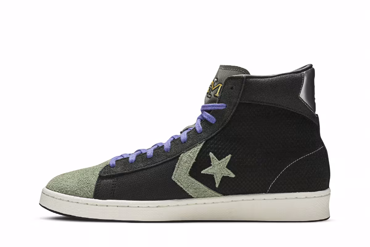 Converse Pro Leather Mid Black History Month, view 4