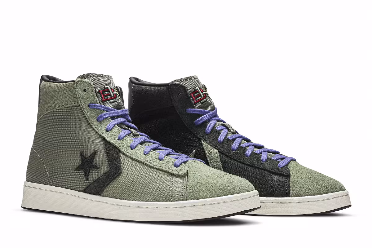 Converse Pro Leather Mid Black History Month, view 9