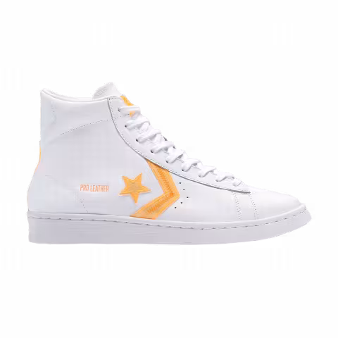 Converse Pro Leather High 'Hi-Vis Collection - White Flash Orange'