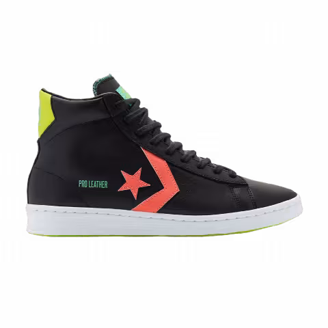 Converse Pro Leather High 'Hi-Vis Collection - Black Multi Neon'