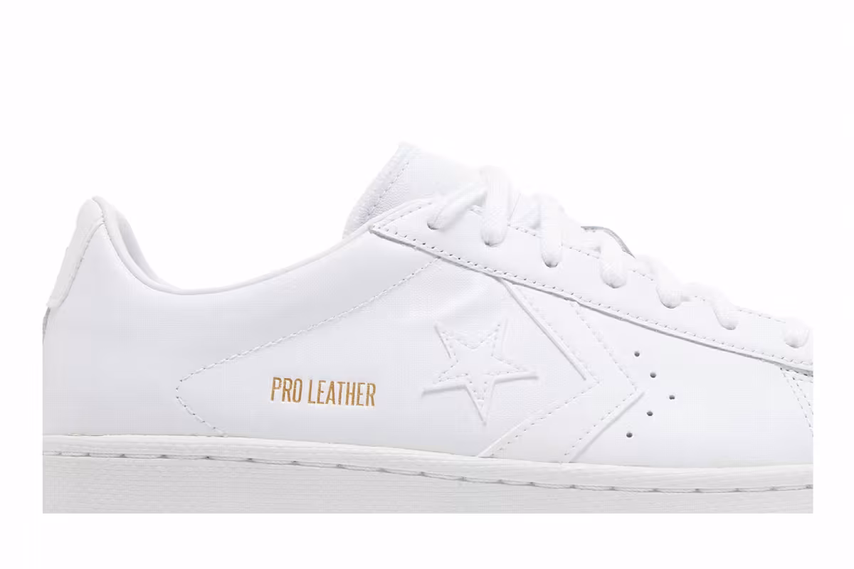 Converse Pro Leather Low Triple White, view 3