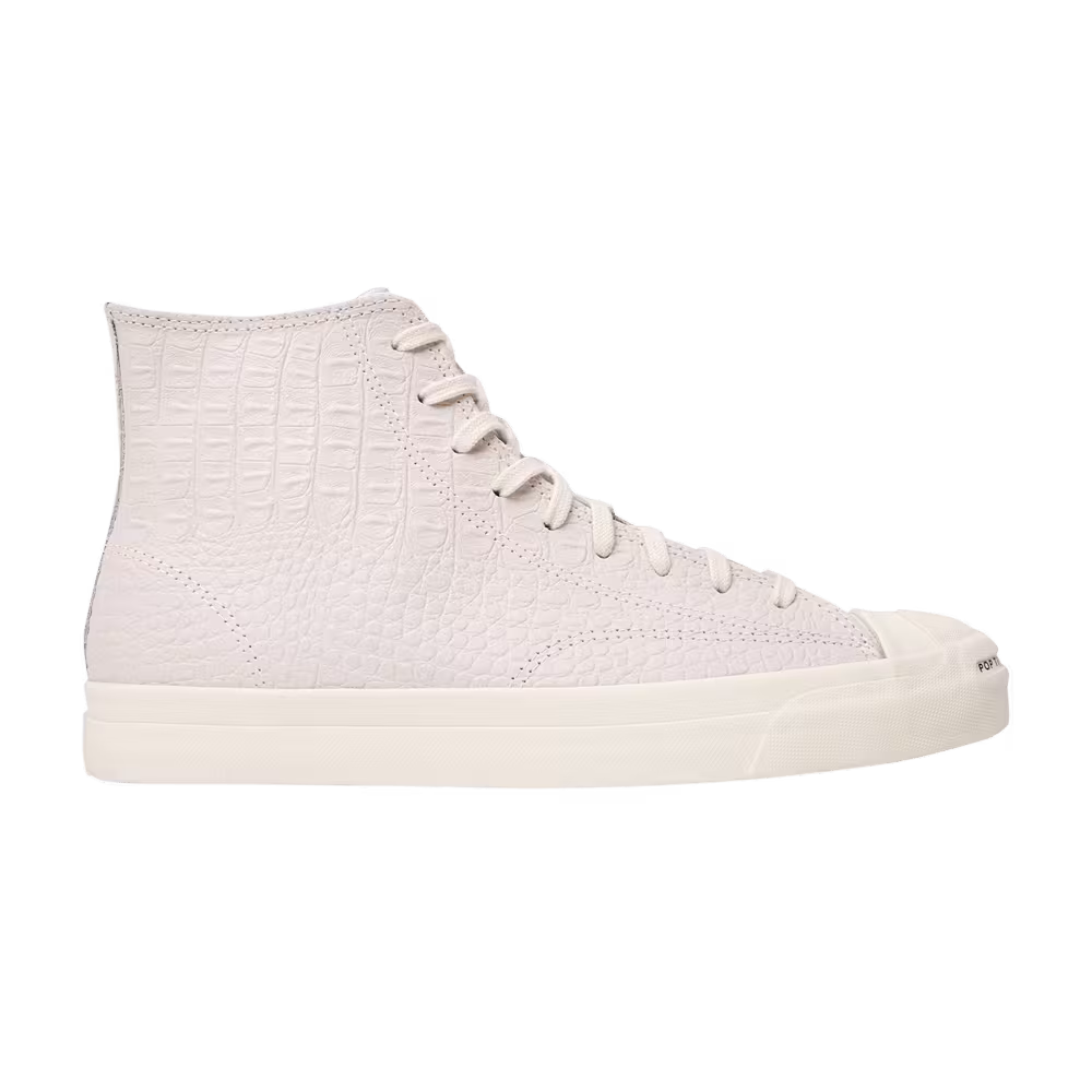Pop Trading Company x Converse Jack Purcell High Egret