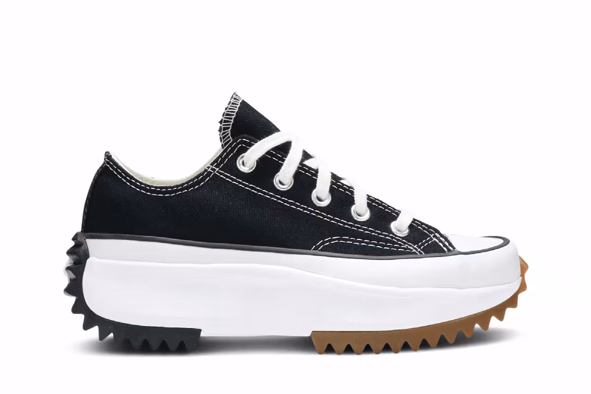 Converse Run Star Hike Low Black Gum, view 2