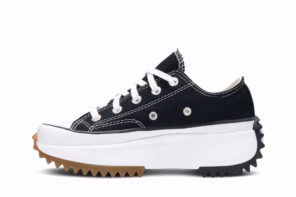 Converse Run Star Hike Low Black Gum, view 4