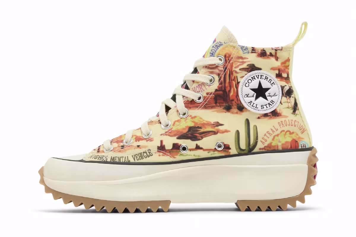 Converse Run Star Hike High Twisted Resort - UFO Crash Site, view 4