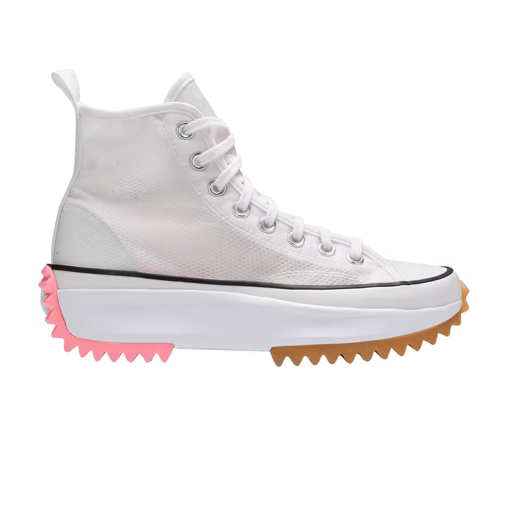 Converse Run Star Hike High Concrete Heat - White