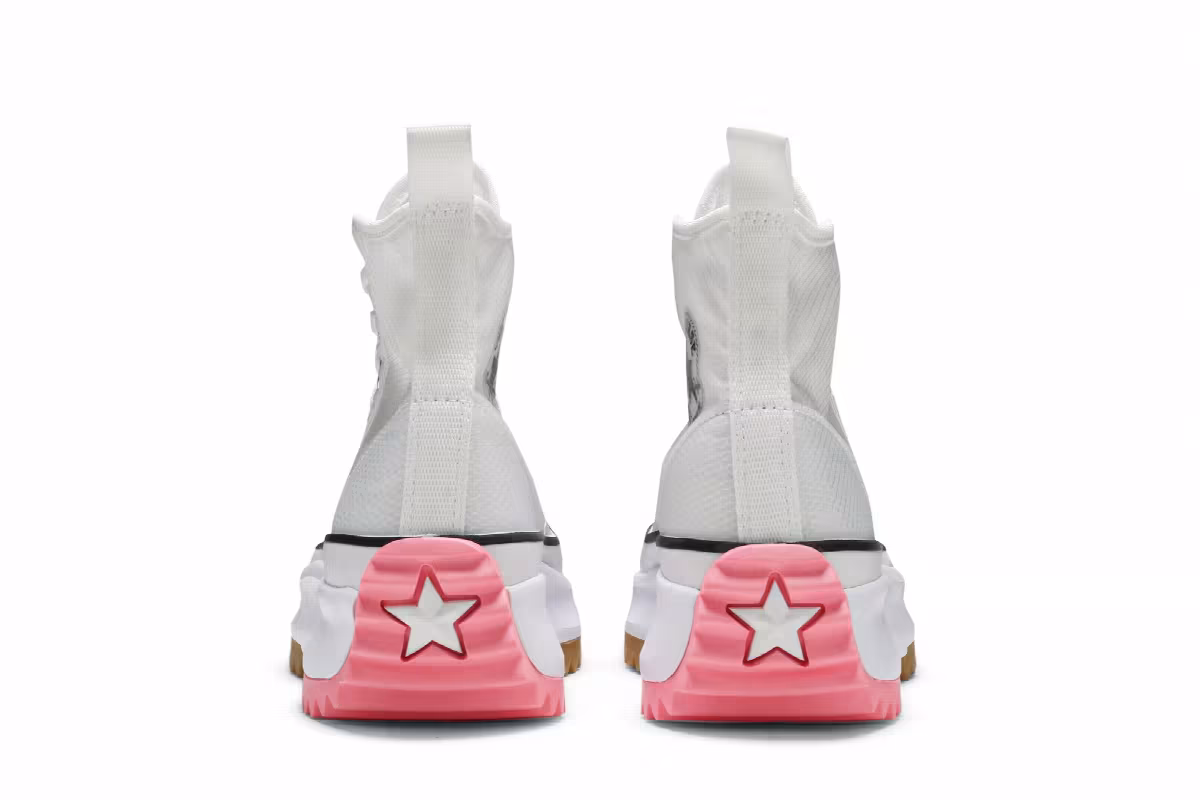 Converse Run Star Hike High Concrete Heat - White, view 7