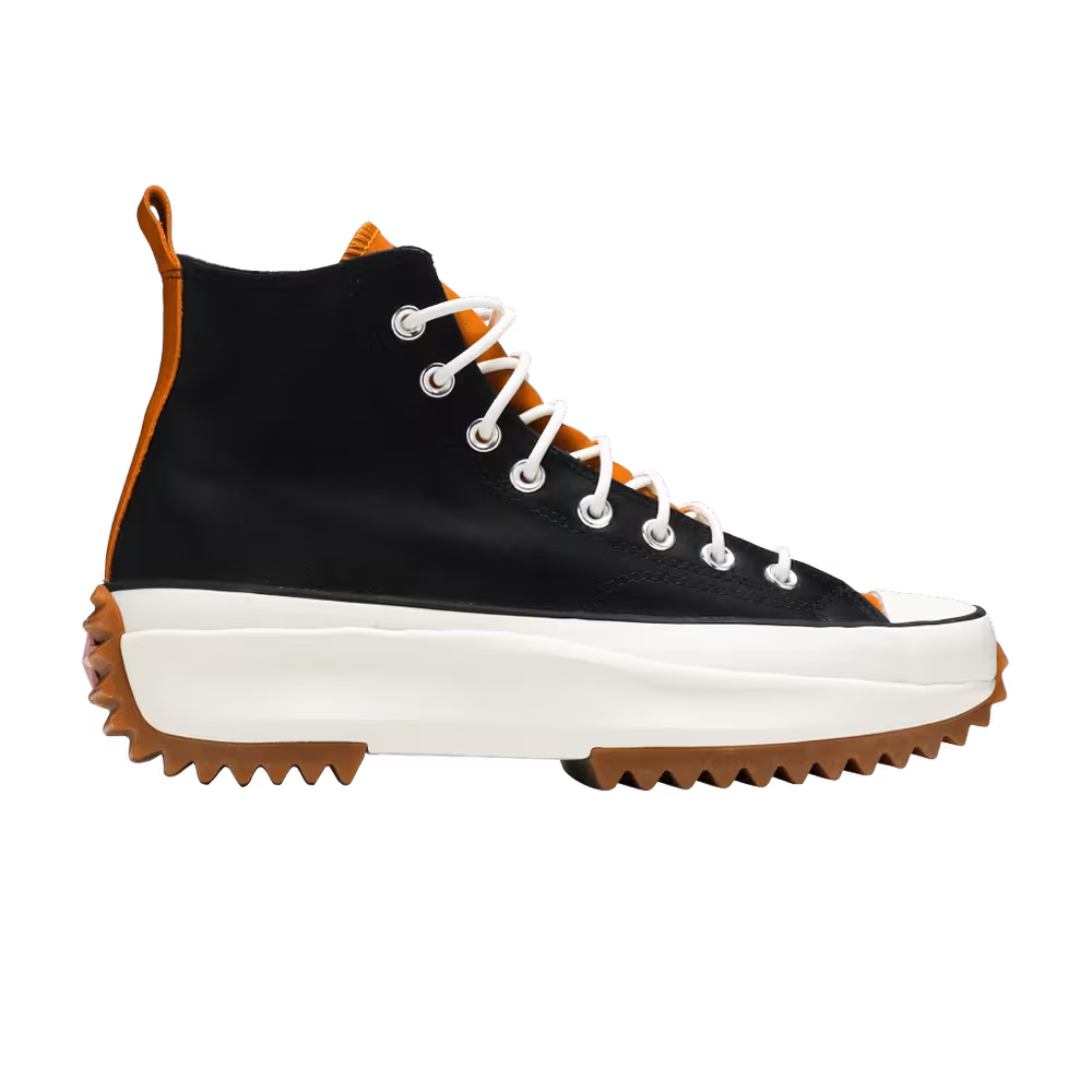 Converse Women's Run Star Hike High Black Saffron Yellow