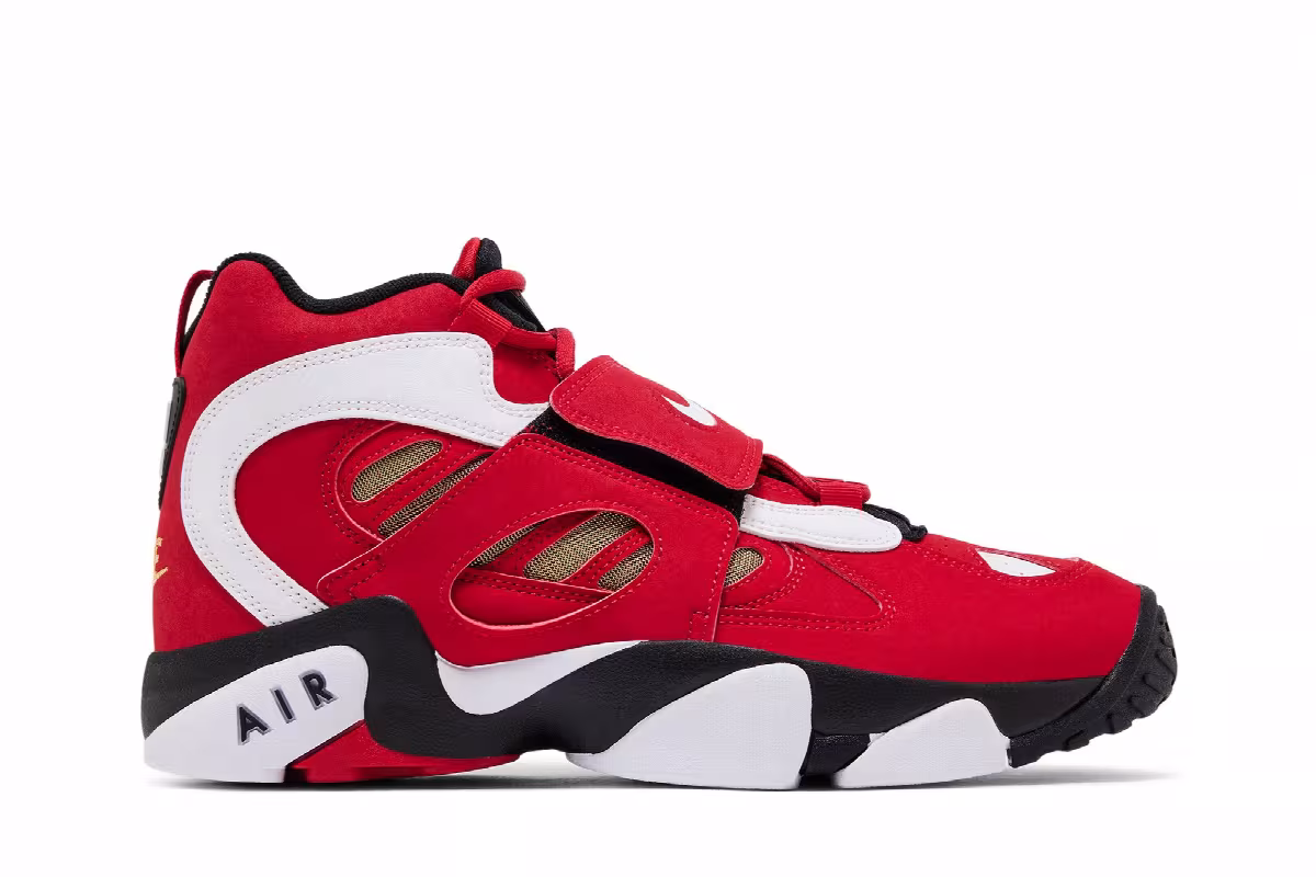 Nike Air Diamond Turf 2 Fire Red 2026, view 2