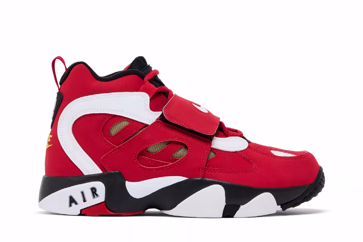 Nike Air Diamond Turf 2 GS Fire Red, view 2