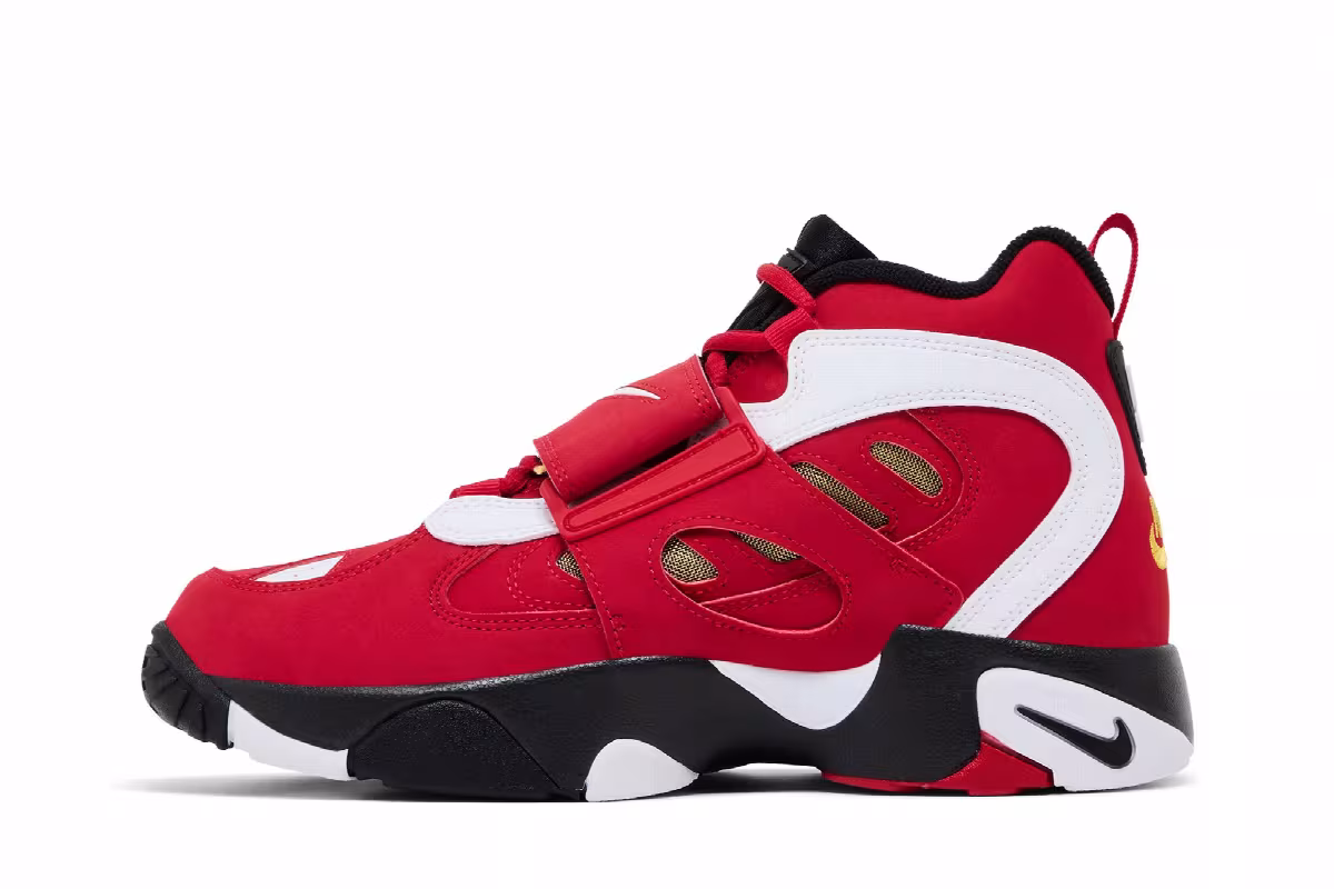 Nike Air Diamond Turf 2 GS Fire Red, view 4
