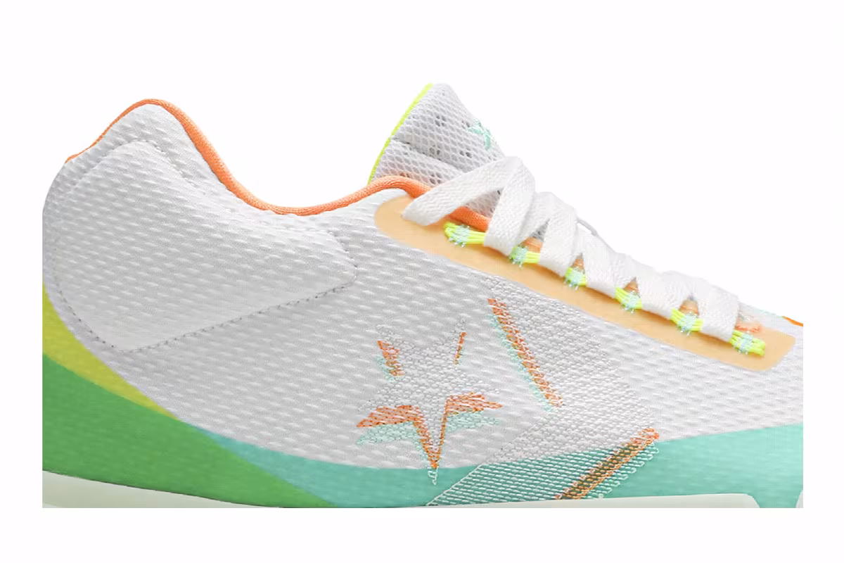 Converse All Star BB Evo Mid Hi-Vis Collection - White Green Glow, view 3