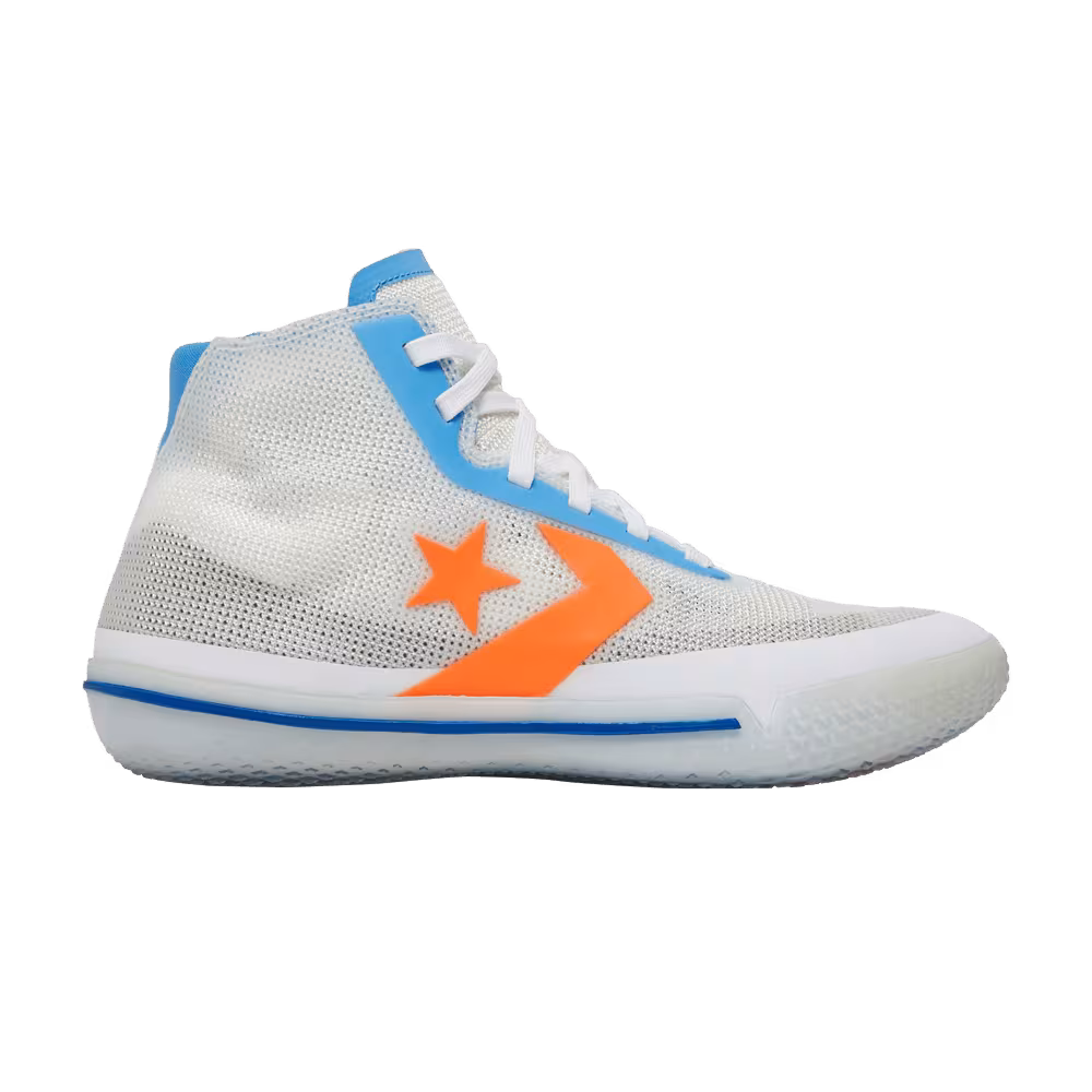 Converse All Star Pro BB High Solstice - White Royal Orange