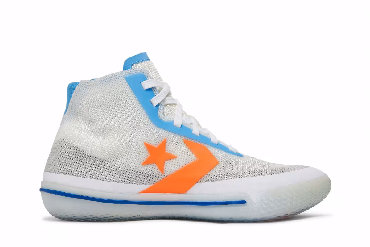 Converse All Star Pro BB High Solstice - White Royal Orange, view 2