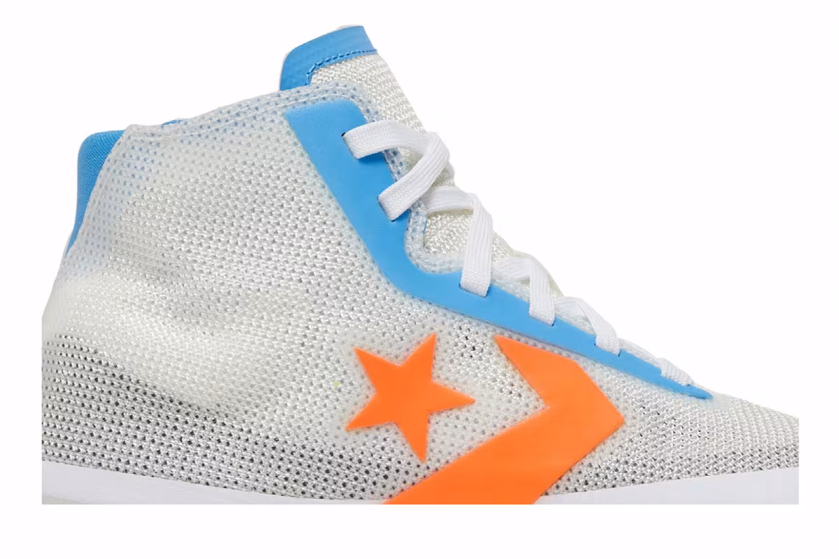 Converse All Star Pro BB High Solstice - White Royal Orange, view 3