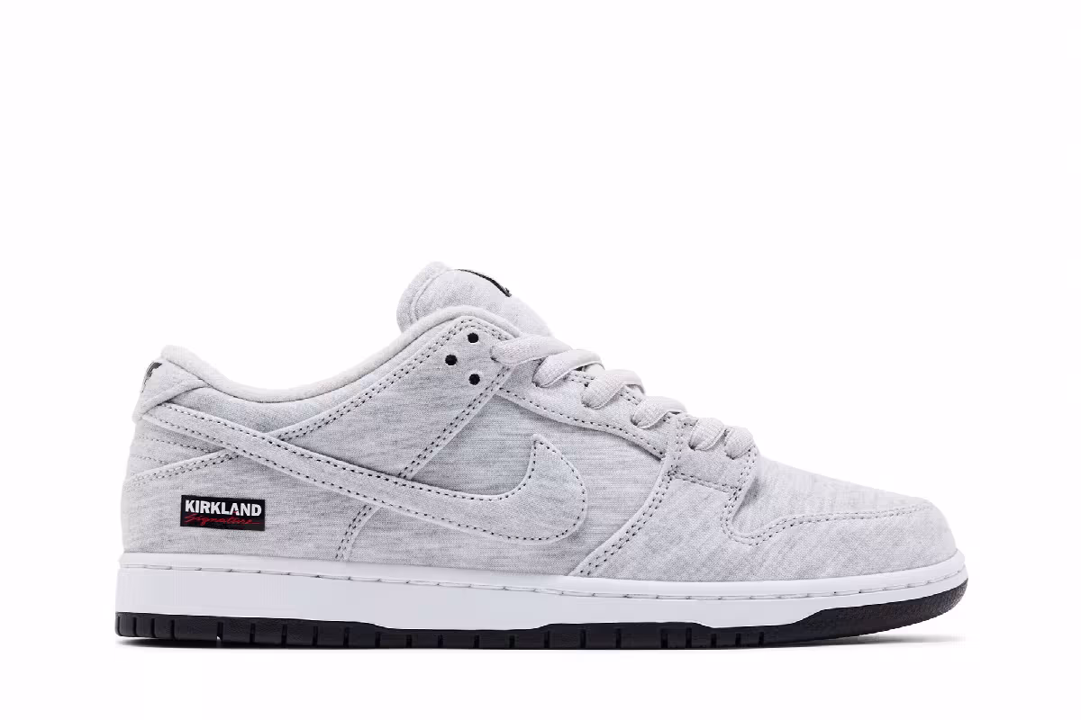 Kirkland Signature x Nike Dunk Low Pro SB Grey Fog, view 2