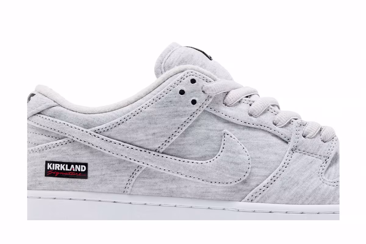 Kirkland Signature x Nike Dunk Low Pro SB Grey Fog, view 3