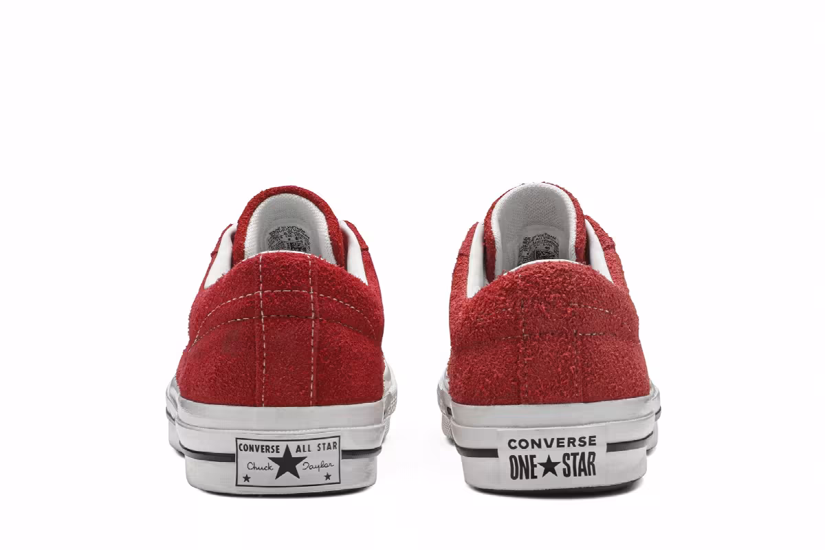 Converse One Star Ox Red Suede, view 7