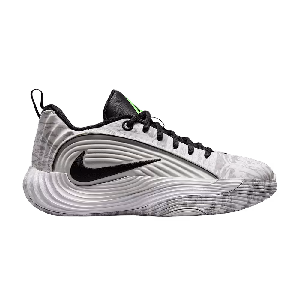 Nike Giannis Immortality 5 GS White Off White Light Smoke Grey Metallic Silver