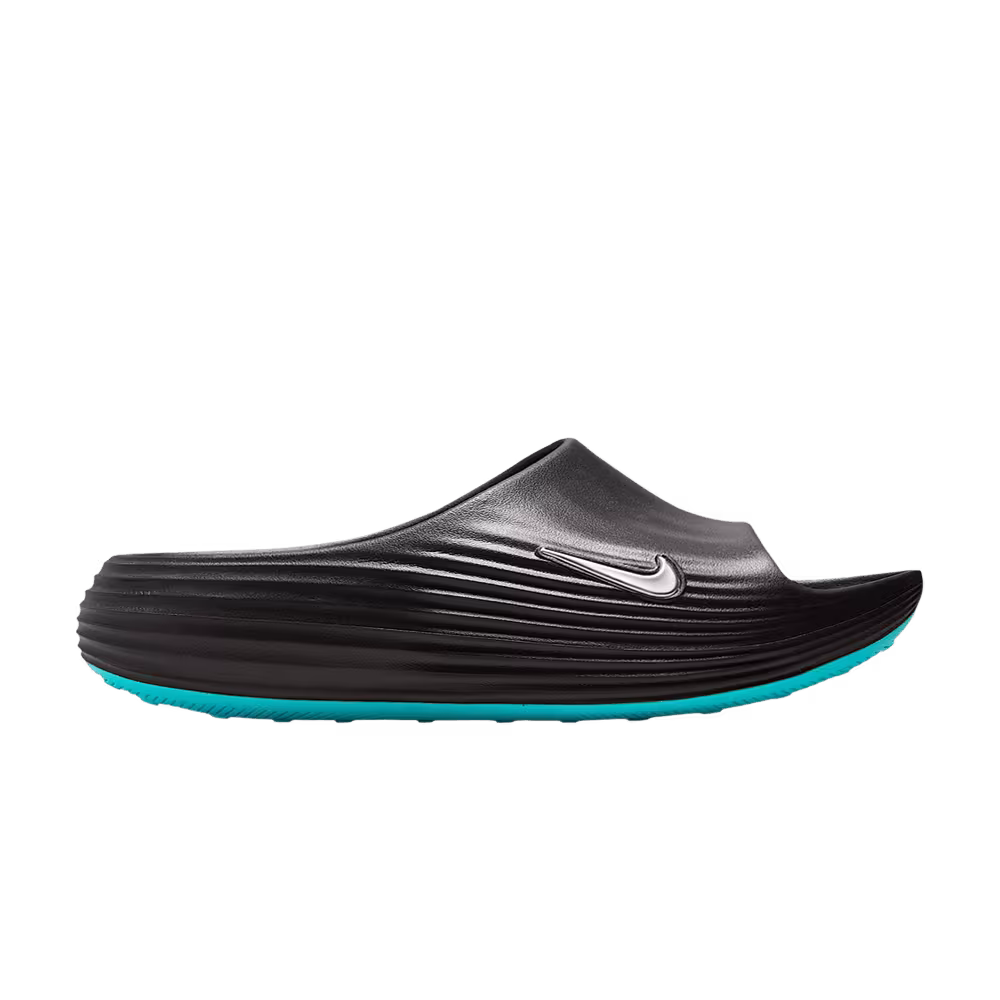 Nike Reactx Rejuven8 Slide Black Gamma Blue