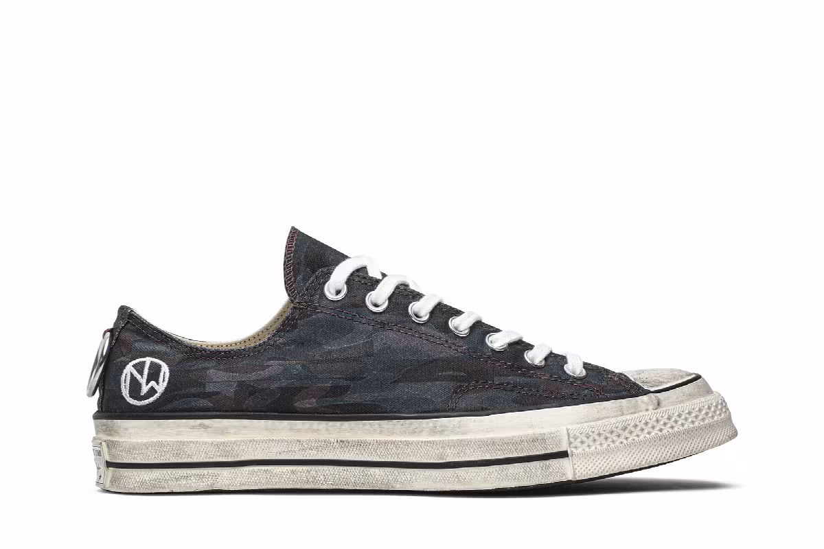 UNDERCOVER x Converse Chuck 70 Ox Camo, view 2