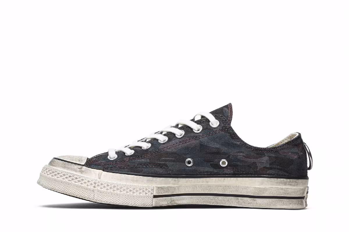 UNDERCOVER x Converse Chuck 70 Ox Camo, view 4