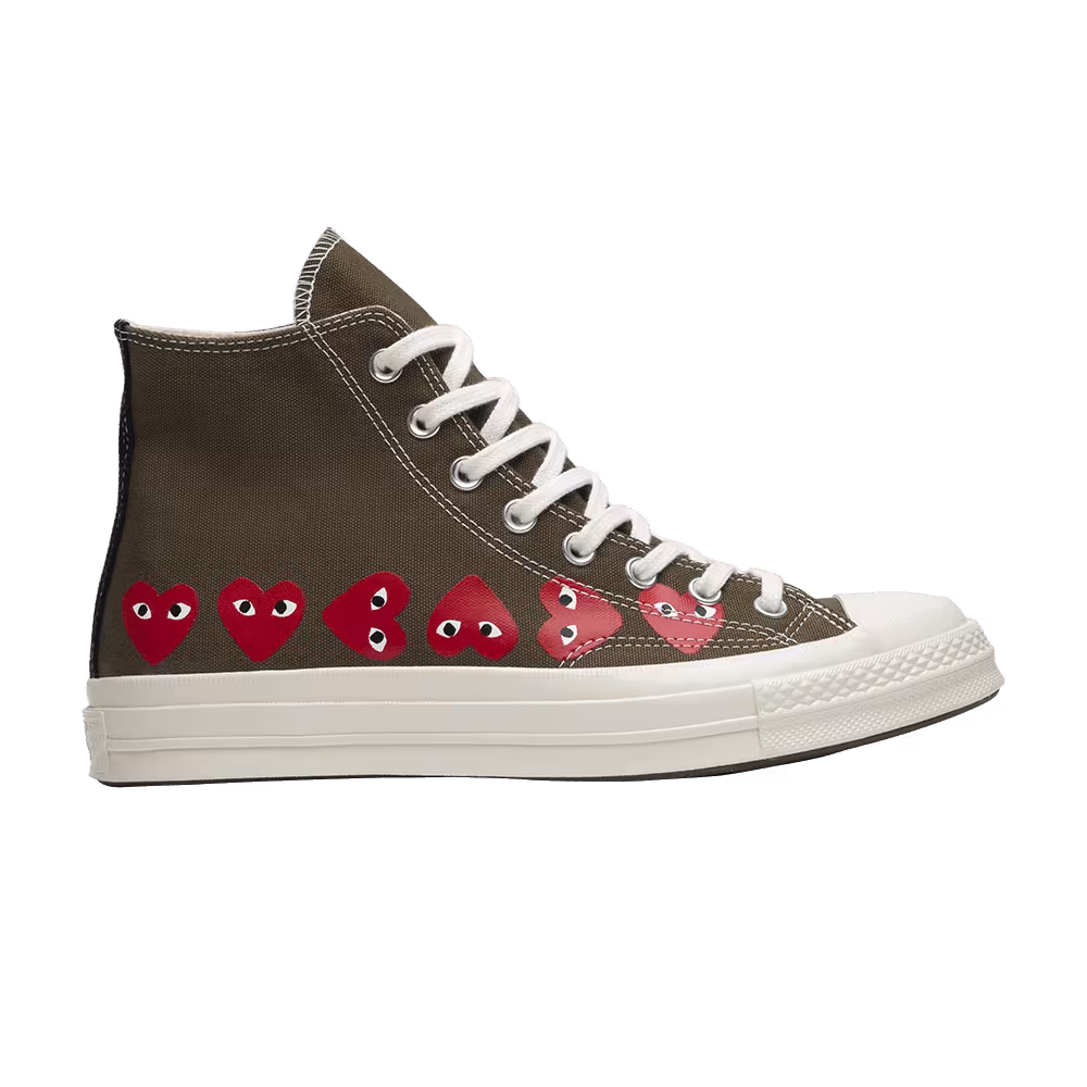 Comme des Garçons Play x Converse Chuck 70 Hi Top Multi Heart