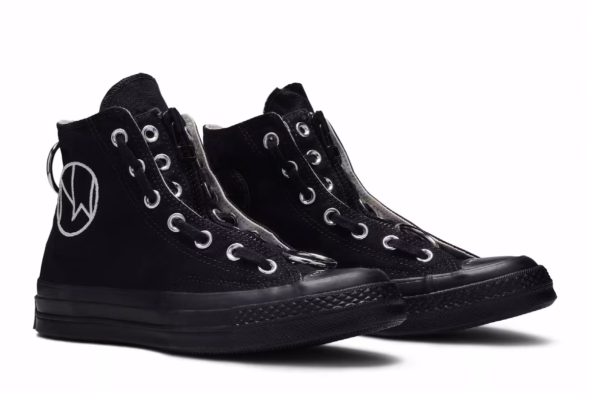 Undercover x Converse Chuck 70 High The New Warriors - Black, view 9
