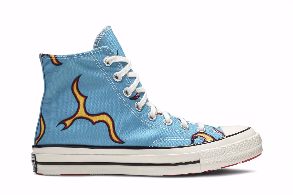 Golf Le Fleur x Converse Chuck 70 Flame, view 2