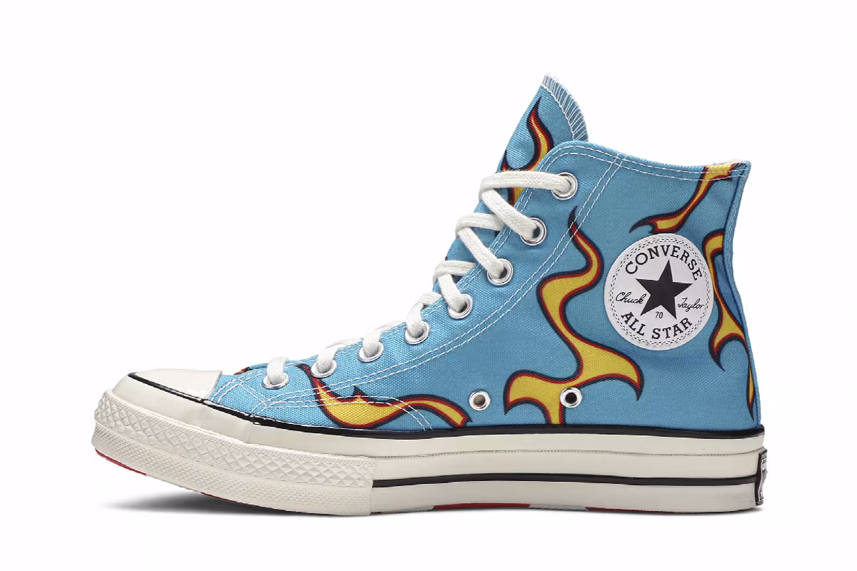 Golf Le Fleur x Converse Chuck 70 Flame, view 4