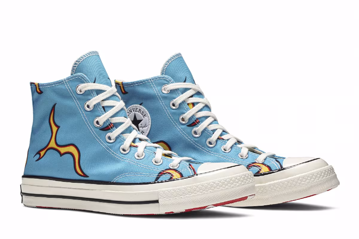Golf Le Fleur x Converse Chuck 70 Flame, view 9