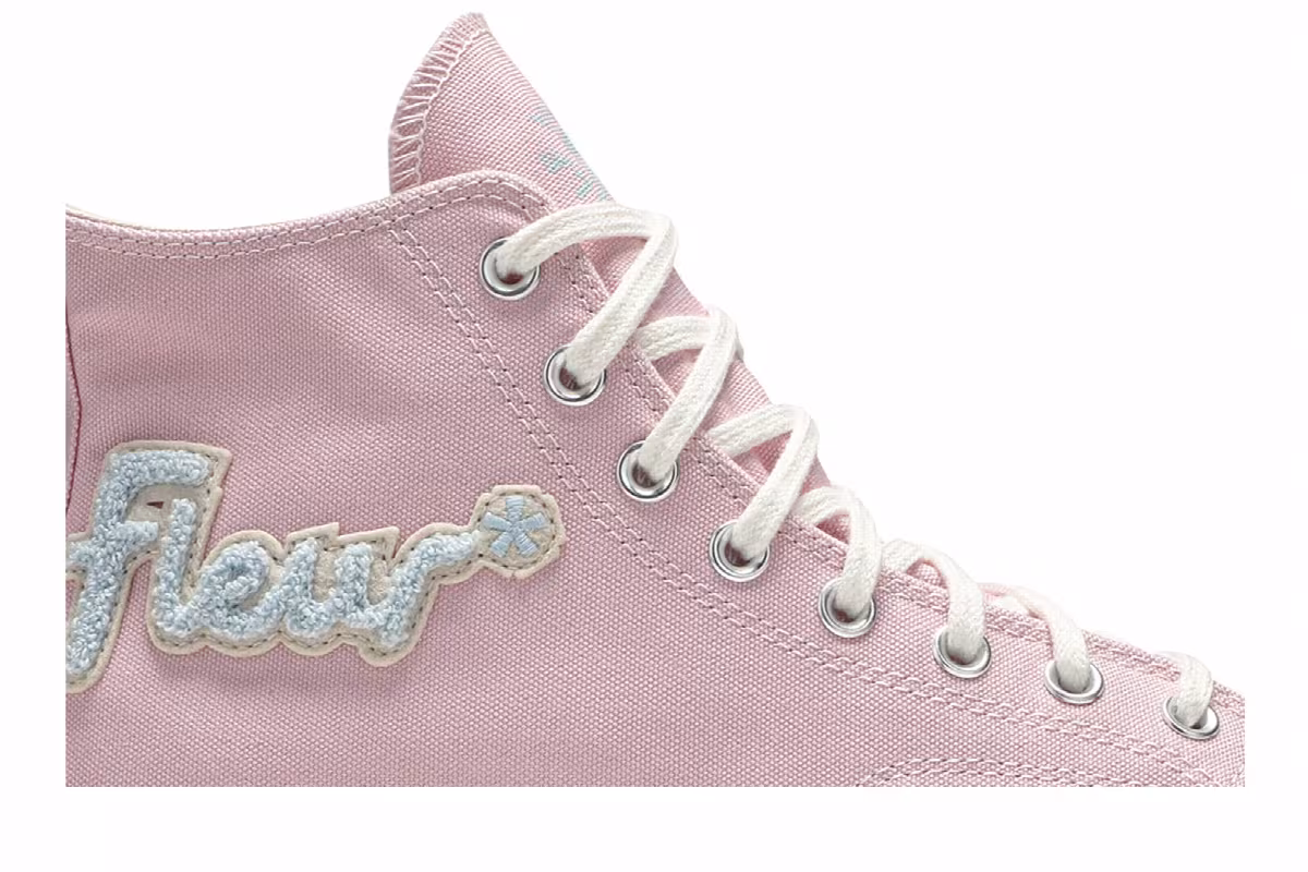 Golf Le Fleur x Converse Chuck 70 Chenille Almond Blossom, view 3