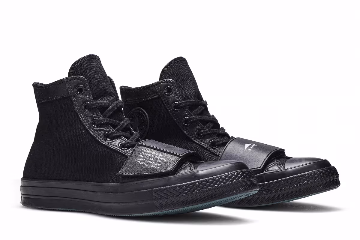NEIGHBORHOOD x Converse Chuck 70 High Strap, view 9